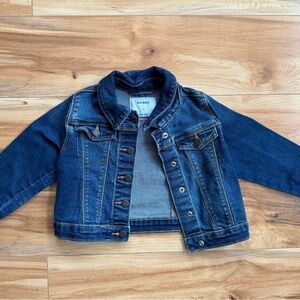 Old Navy Kids Dark Blue Jean Jacket